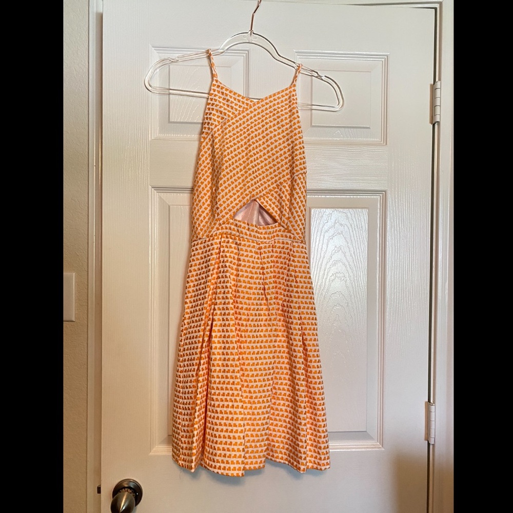 Peplum Mini dress